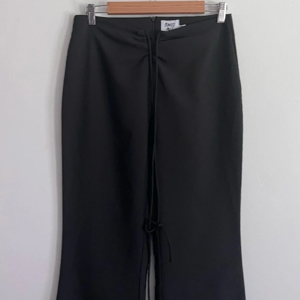 Princess Polly Black Flare Thousers